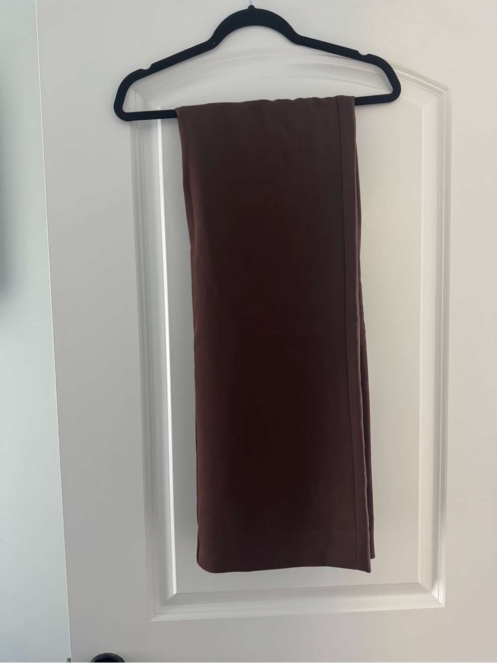 Abercrombie & Fitch Chocolate Brown Straight Trousers